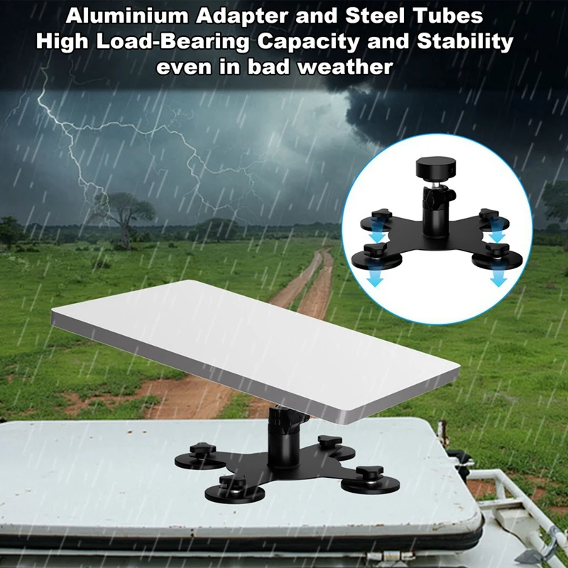 Starlink ミニ磁気ルーフマウント調整可能なベース車の屋根/窓用