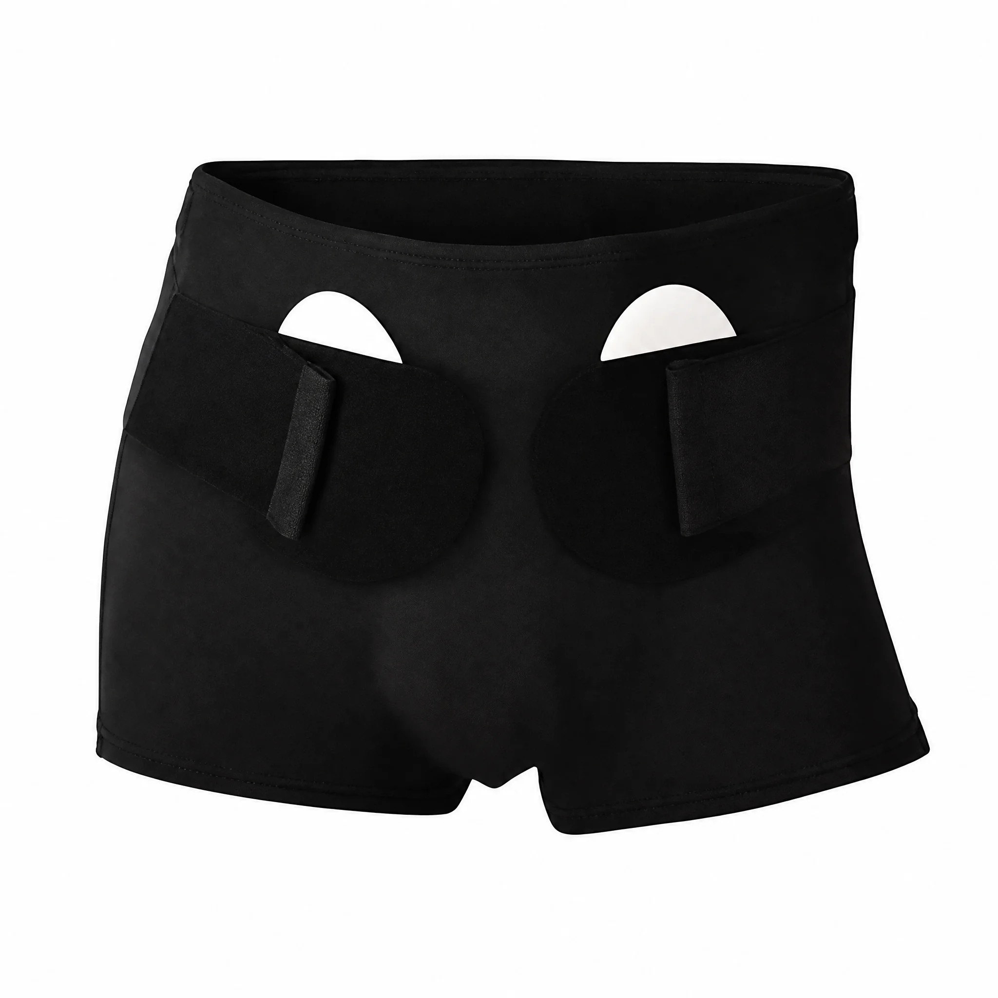 Inguinal Hernia Guard Support Belt with Two Removable Compression Pads for Men