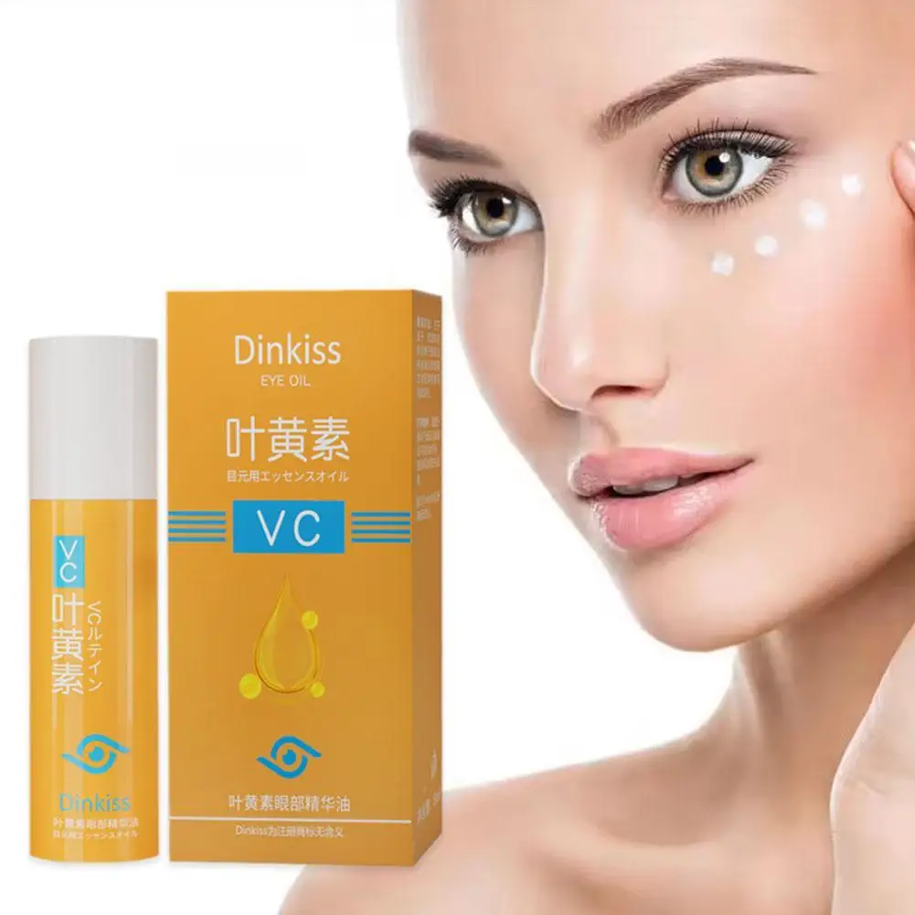 

Lutein Essential Oil Remove Eye Fat Particles Serum Treatment Products Fade Fine Line Nourishing Eye Essence 8ml