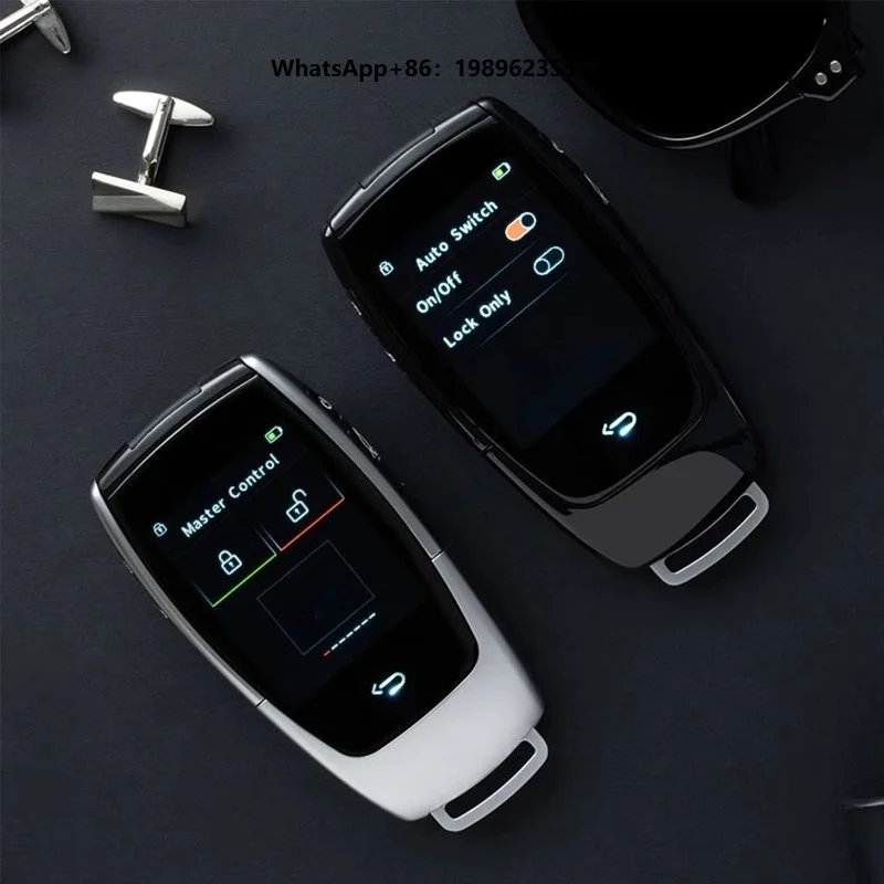 2023  Car Keys Upgrade Smart LCD Key with Touch Screen Remote New Vehicle Key