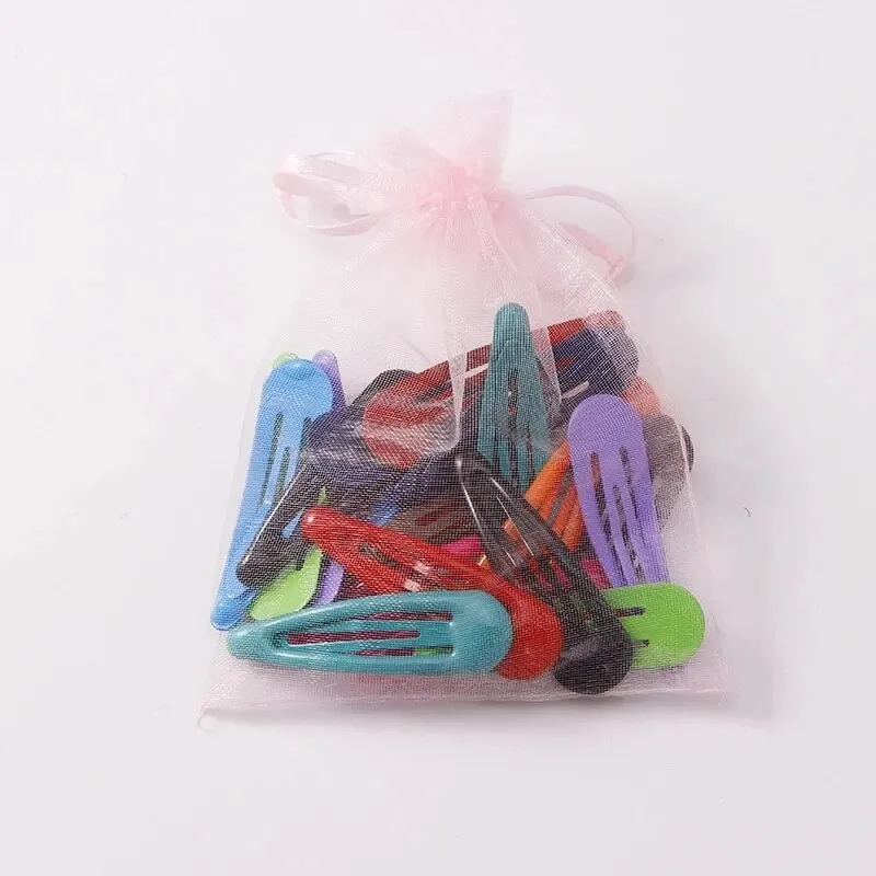 10/40 قطعة مقاطع الشعر الألوان للنساء الفتيات موضة الصلبة إكسسورات شعر الأطفال المفاجئة المشابك المعدنية دبابيس الشعر كليب بوبي دبوس