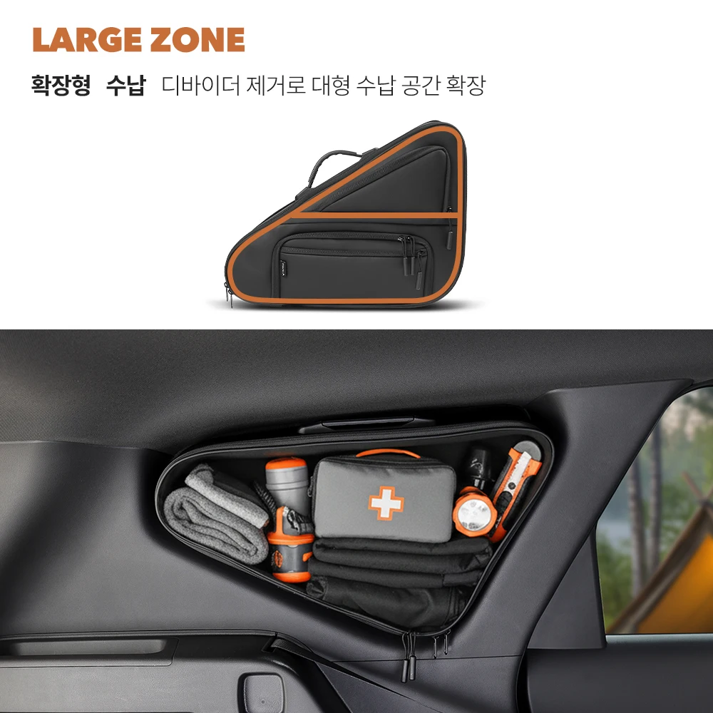 Fit For Kia EV5 2024-2025 LHD RHD Car Tuning Trunk Side Window Third-Row Window Leather Bag Trim Interior Accessories