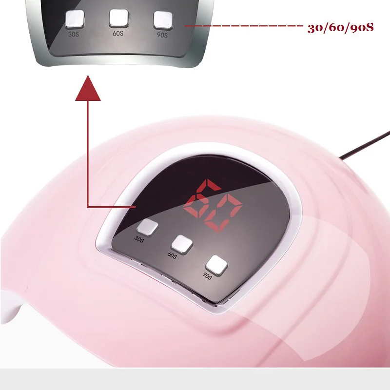 Heißer Verkauf Tragbare Heimgebrauch UV LED Nagel Trocknen Lampe für Aushärtung Gel Nagellack Trockner Professionelle Maniküre Salon Gerät