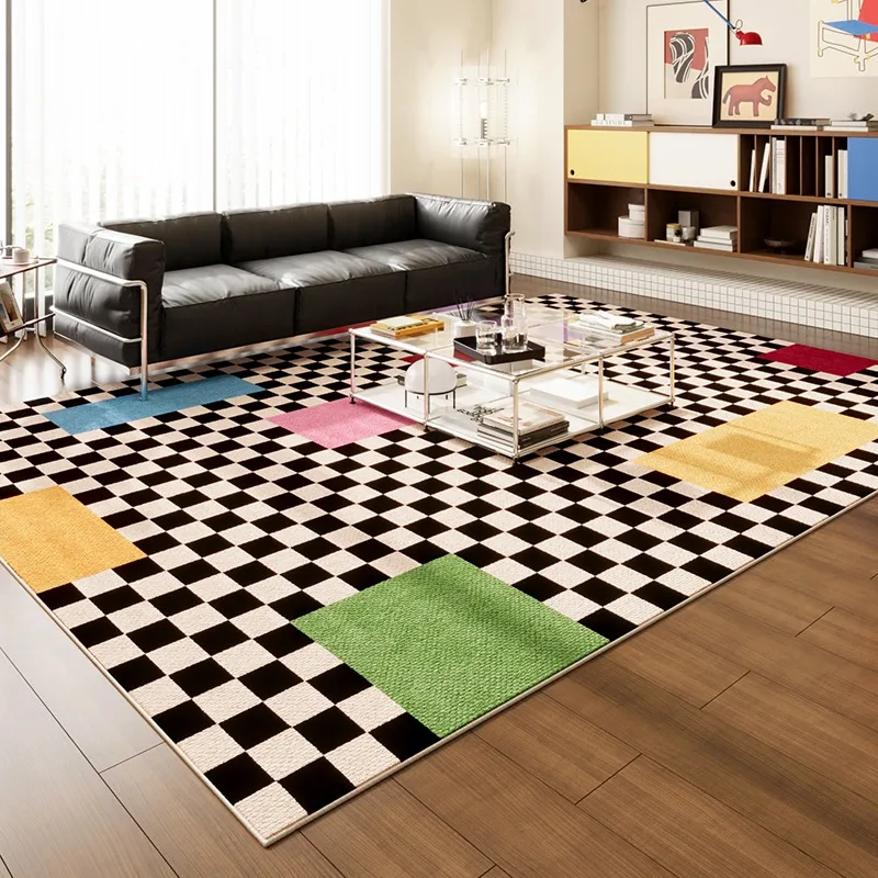 Large Area Carpet In The Living Room Bedroom Bedside Floor Mats Coffee Tables Waterproof Home Rugs 거실러그 대형 Alfombra Salón Grande