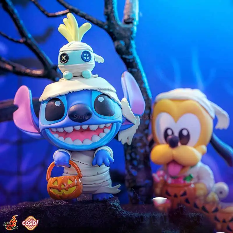 Moda artesanal presente de halloween genuíno brinquedos quentes amigos abóbora série caixa cega ponto presente de halloween meninas e meninos festa