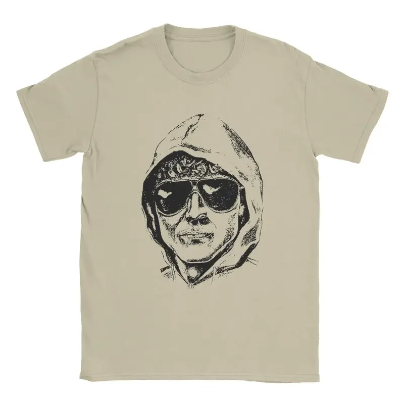 Y2K Glasses Cool Unabomber T Men Cotton Funny T-O Neck Ted Kaczynski Tee Shirt Short Sleeve Clothes Summer