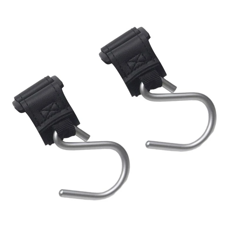 

Aluminum Alloy Baby Stroller Hook Stylish Baby Pram Hook Durable Newborn Diaper Bag Holder Hooks 2pcs for Easy Carrying G2TD