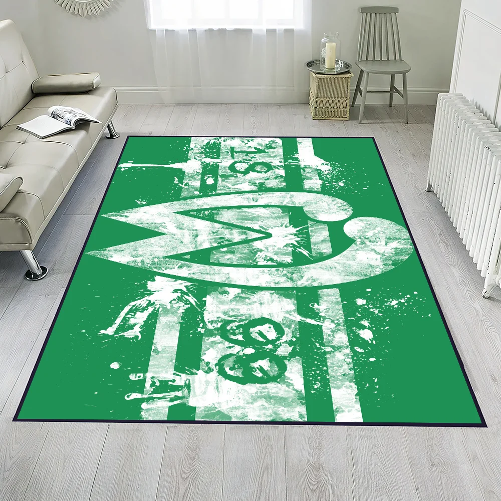 W-Werder B-Bremen Logo Door Mat Entrance Non-slip Washable Kitchen Carpet Living Room Hallway Rug Bathroom Decoration