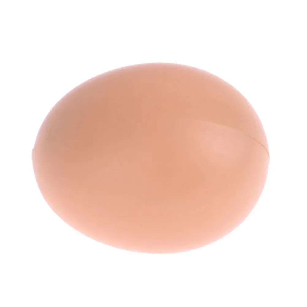 Plastic Eggs Chicken House Small Fake Eggs Simulation Graffiti Eggs Dummy Egg Hen Poultry Chicken Prank Eggs Nest Egg Painting