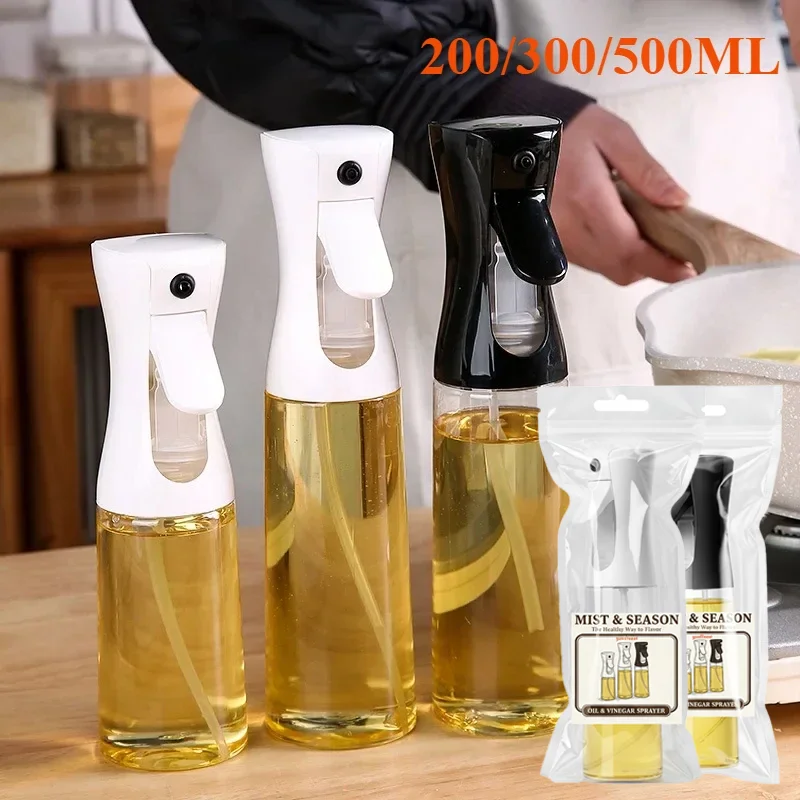 200/300/500ml Ölsprühflasche für Olivenöl, Auslaufsicherer Sprühspender für Kochen, Salat, Grillen, Essigflasche, Küchenwerkzeug zum Backen