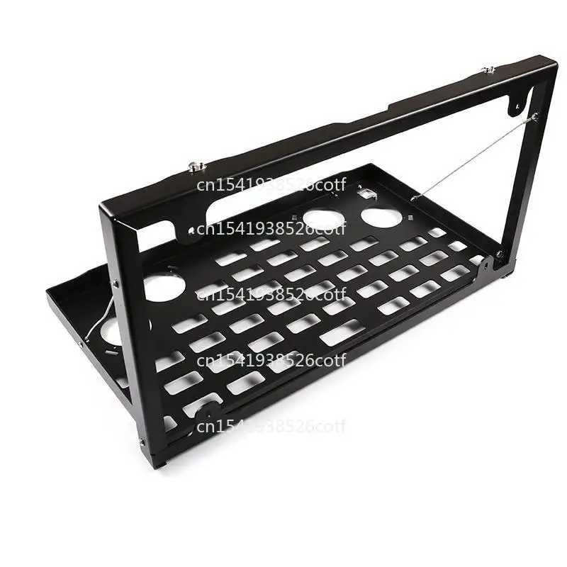 

Suitable for 20-23 tailgate tray frame aluminum alloy 1-piece set (wire rope model)