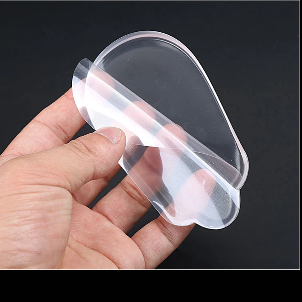 

1 Pair Silicone Orthotic Insoles For X Legs O Legs Correction Transparent Heel Pads Lift Insert Cushion Arch Support Foot Care