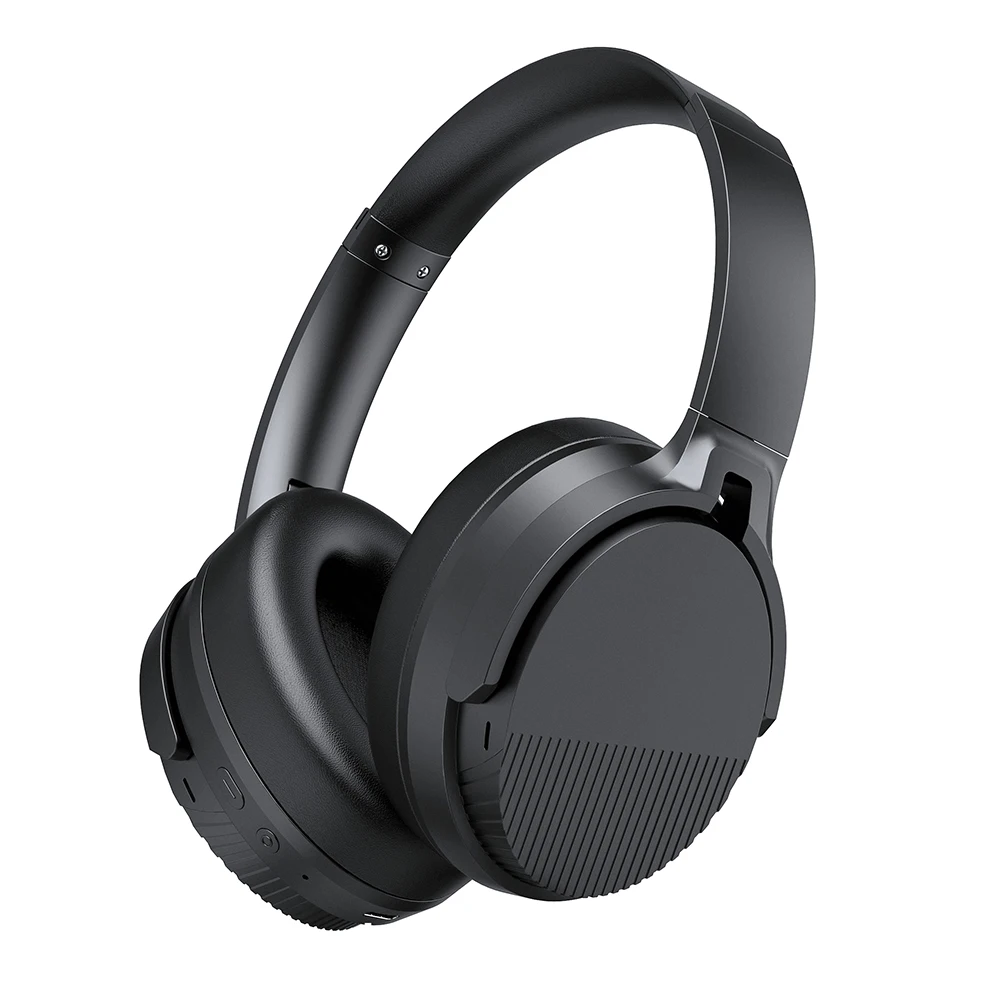 ANC Bluetooth Headphones Noise Canceling HD Mic ENC Calls 25ms Low Latency Wireless Headset HIFI Sound APP Dual Connect