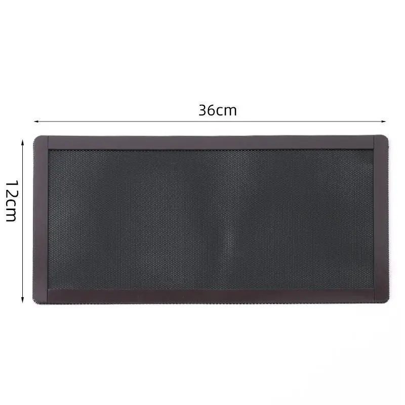 14x28mm/12x36mm PC-Gehäuse Kühlungs-Staubfilter Magnetisches PVC-Netz Lüfterabdeckung Staubdichtes Computer-Netzzubehör – Detail 9