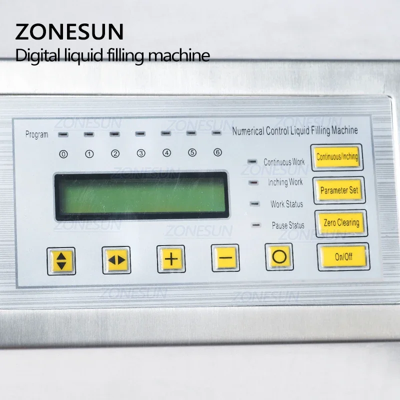 ZONESUN 220V OR 110V GFK-160 Digital Control Liquid Filling Machine Small Portable Electric Liquid Water Filling Machine Supply