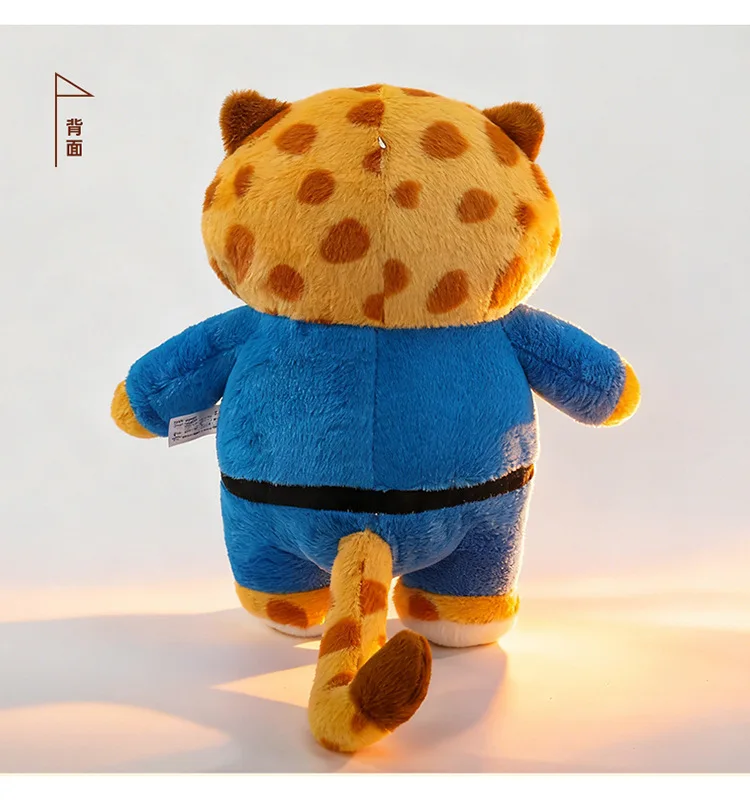 ديزني Zootopia Clawhauser ألعاب من نسيج مخملي لطيف لينة السمين Clawhauser دمية أريكة غرفة ديكور وسادة النوم رفيق هدية عيد الميلاد