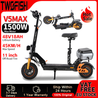 TWOFISH V5 MAX Electric Scooter Folding Peak 1500W Powerful Motor,45 km/h,11\
