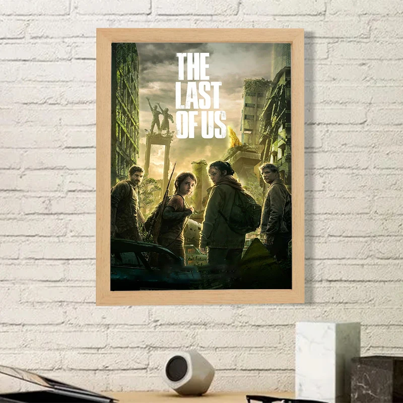 

The Last of Us Wall Decoration for Home Decore With Free Shipping Retro Game Poster Room Decor Decorative Paintings Canvas Art