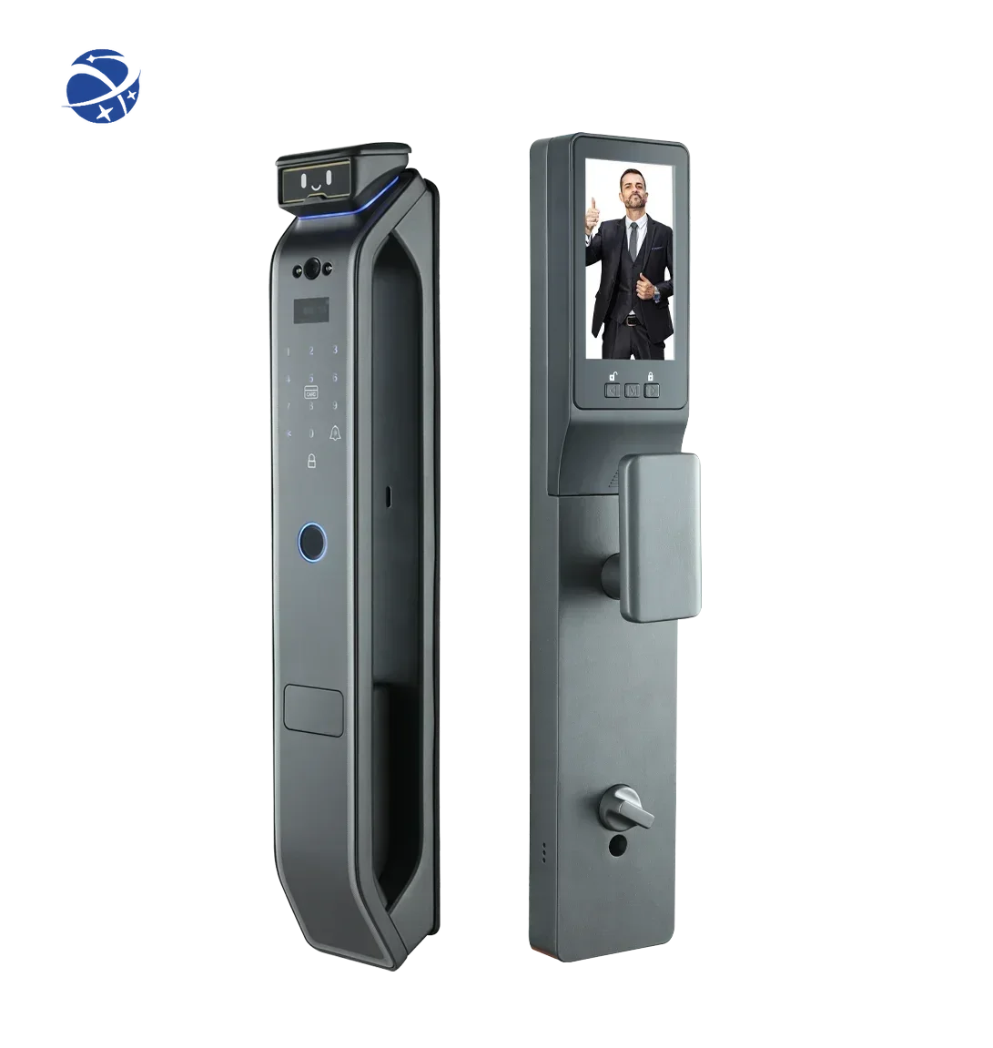 LEZN K60 Tuya Factory Manufacture OEM Fingerprint Card Key Smart Door Lock High quality aluminum alloy Bluetooth