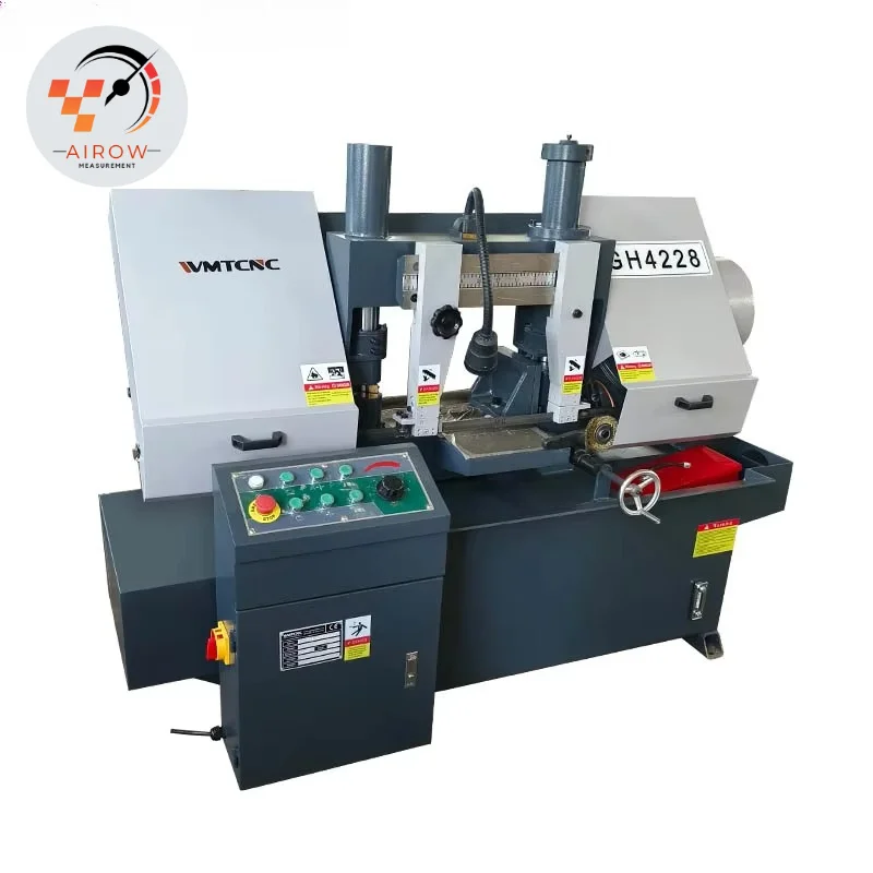 AIROW Factory Supply GH4228 Horizontal Metal Band Saw Small Band Saw Machine Price for Various Cutting Tasks