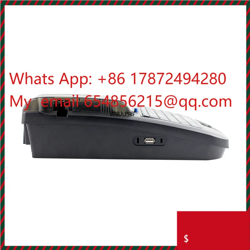 Computer Number Tube Coding Machine 280T Heat Shrinkable Sleeve Numbering Machine Label Printer   C-280T Line Number Machine