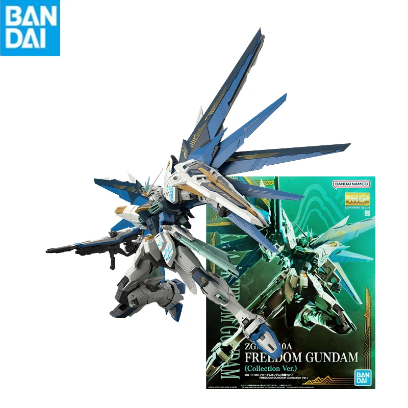 Bandai Gunpla Mg 1/100 Zgmf-X10A Freedom Gundam Collection Ver Chinese Limited Assembled Model Collectible Robot Kits Models