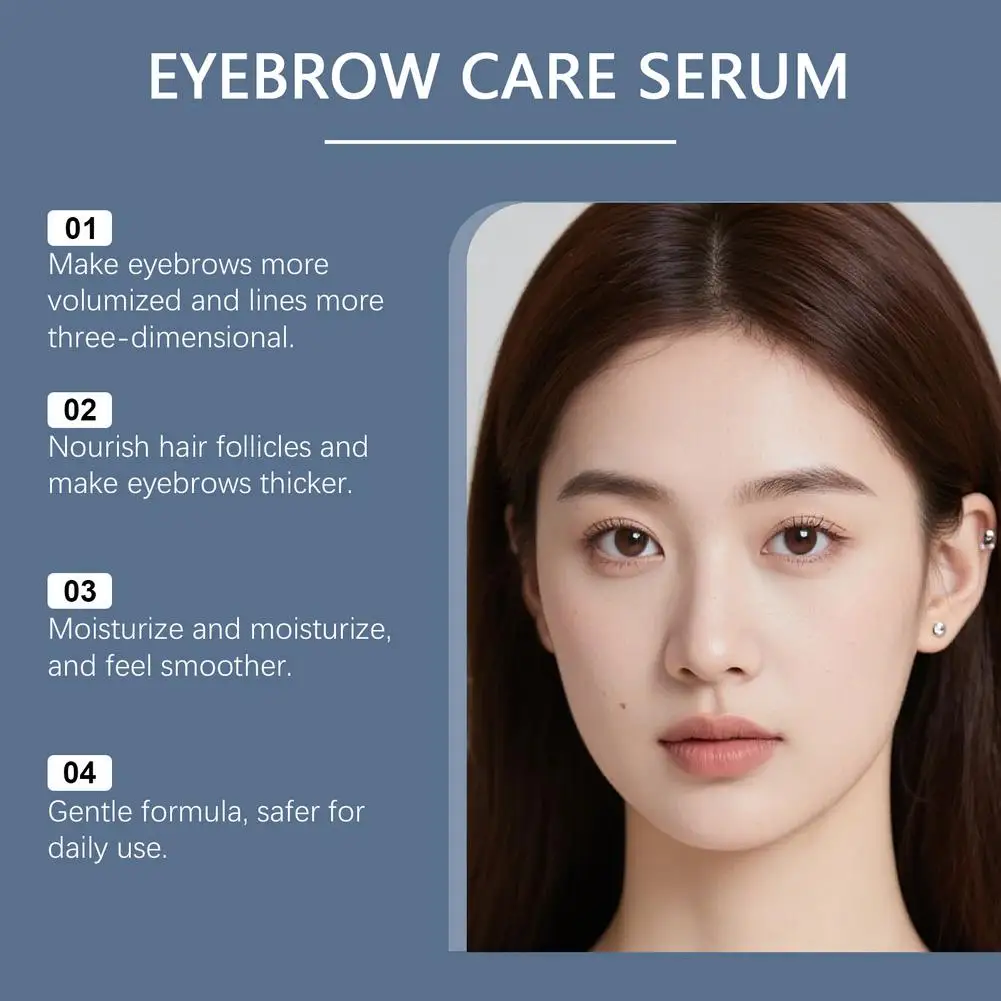 10ml Eyebrow Growth Serum บํารุงรูขุมขน Lashes Enhancer ขนตาหนาโภชนาการ Liquid EXTENSION สําหรับ Intensive