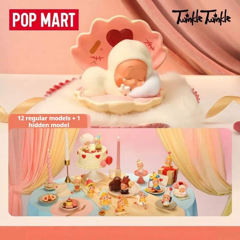 

2026 POP MART Original Twinkle Twinkle Crush On You Series Blind Boxes Toys Mystery Box Guess Bag Doll Decoration Birthday Gifts