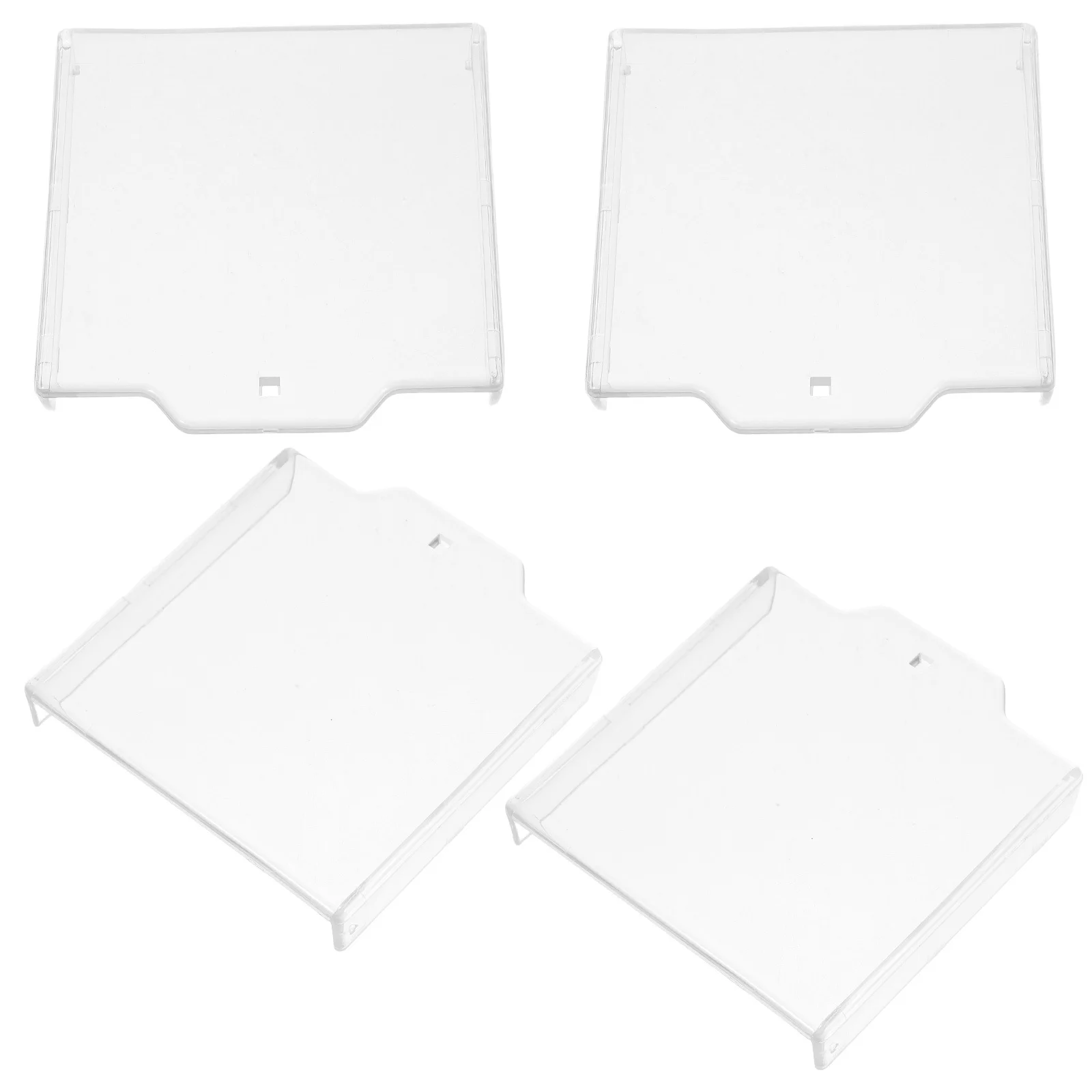 4 قطع زر تبديل شفاف مقاوم للحريق لإيقاف الطوارئ ومفاتيح الطاقة للاستخدام السكني التجاري #4