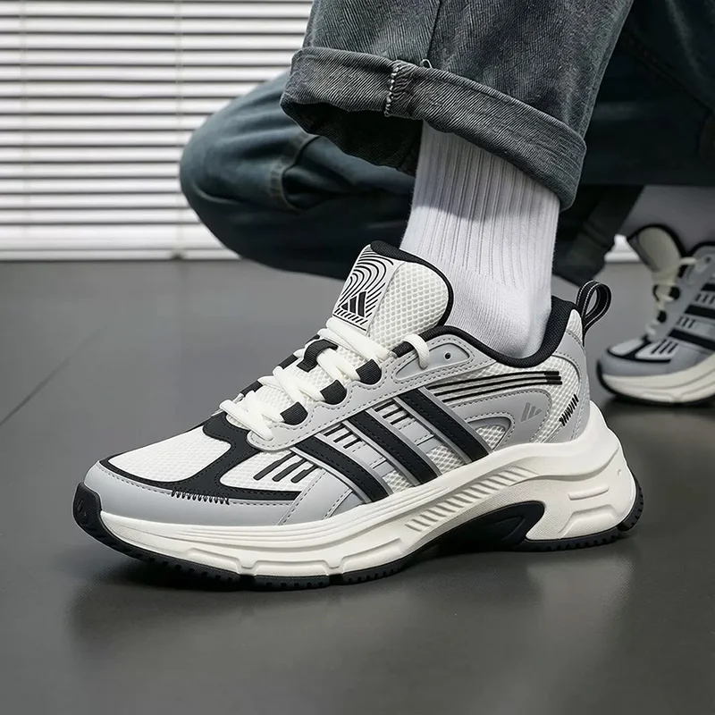 Adidas Originals Genuine Running Shoes for Men - Autumn Lightweight Thick-Tread Cushioned Leisure Men's Sports Shoes JQ0255