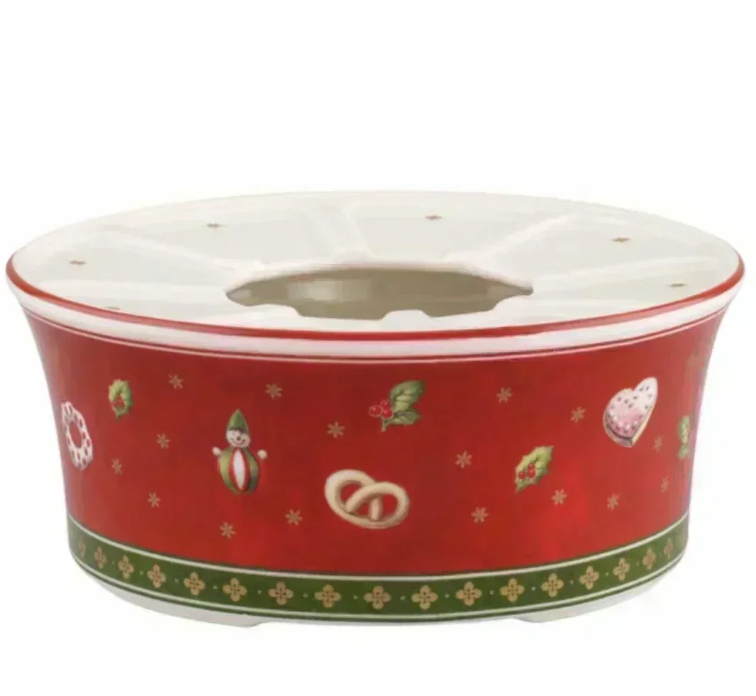 Deutsch v Bao Geschirr Weihnachten Kekse rectangular Platte Tasse Salat Gericht Dessert Fruit halter