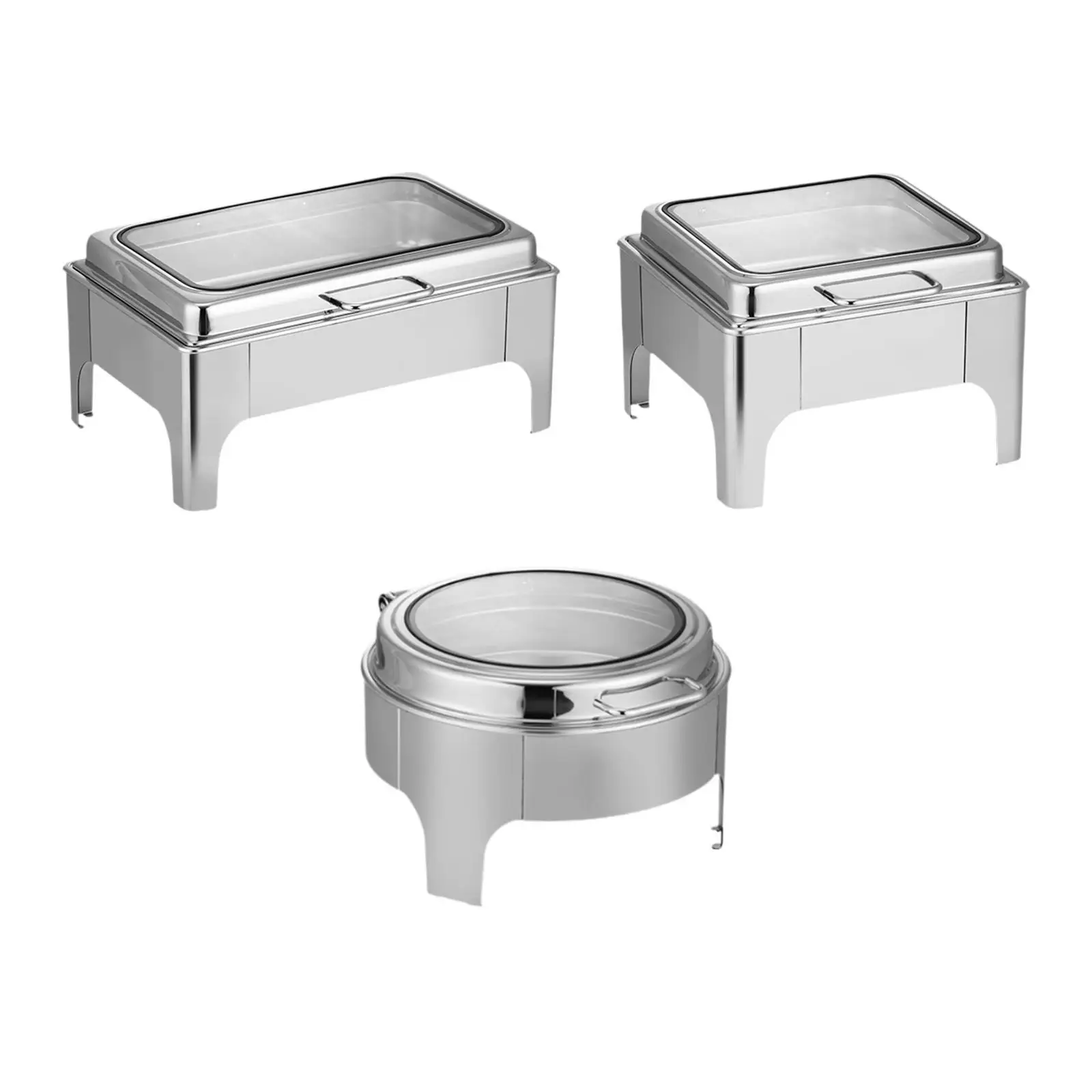 Chafing Dish for Buffet with Lid Buffet Warmer for Kitchen Catering Wedding