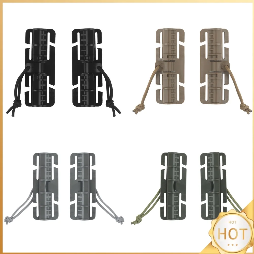 2pcs Plate Carrier Quick Release Buckle Wide Compatibility Vest Quick Disconnect Buckle for Outdoor Hunting Training