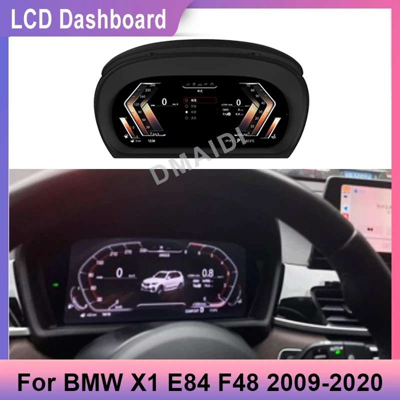 

2023 Latest Original Car Digital Cluster Instrument for BMW X1 X2 F48 F49 F39 2016 - 2022 LCD Speedmeters Dashboard player