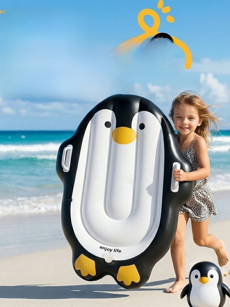 thickened-children's-surfboard-inflatable-floating-ring-with-handle-swimming-board-water-sliding-board-outdoor-camping-travel