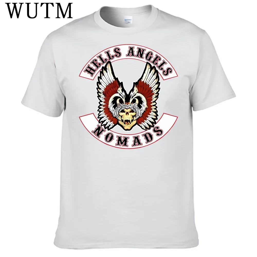 Hells Angels Nomads T Shirt 100% Cotton Men Shirt