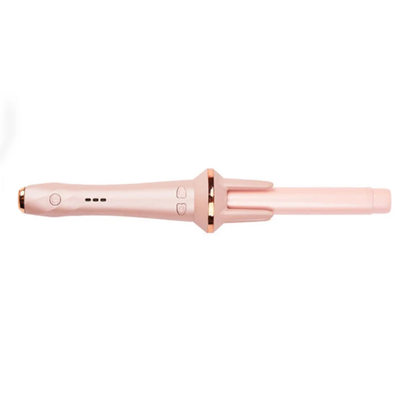 Ferro arricciacapelli due in uno con tagliacapelli piatto e dispositivo per lo styling rapido con asta per ferro arricciacapelli elettrico rotante automatico