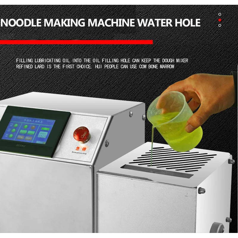 Mesin Pembuat Mie Otomatis Elektrik 220V/ 110V Mesin Kulit Pangsit Rol Adonan Multifungsi Mesin Pasta Italia