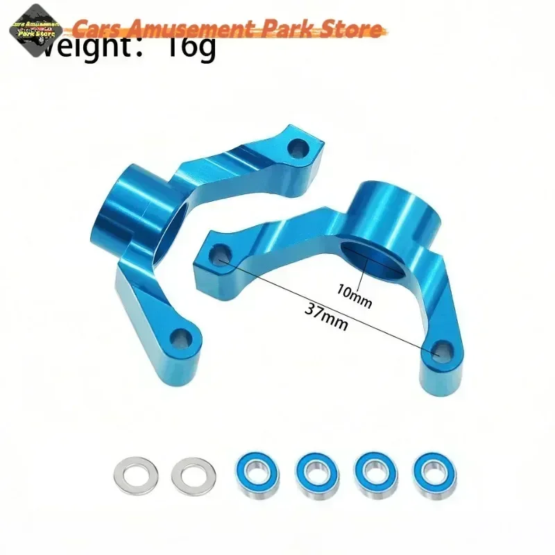 Metal 3 Degrees Rear Uprights Rear Hub Carrier 54733 for Tamiya TT02 TT-02 1/10 RC Car Upgrade Parts Accessories