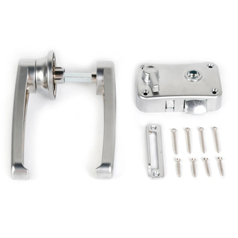 Safe Trailer RV Bathroom Toilet Door Lock Caravan Boat for Latch Handle Knob For Camper Cargo Furniture Hardware