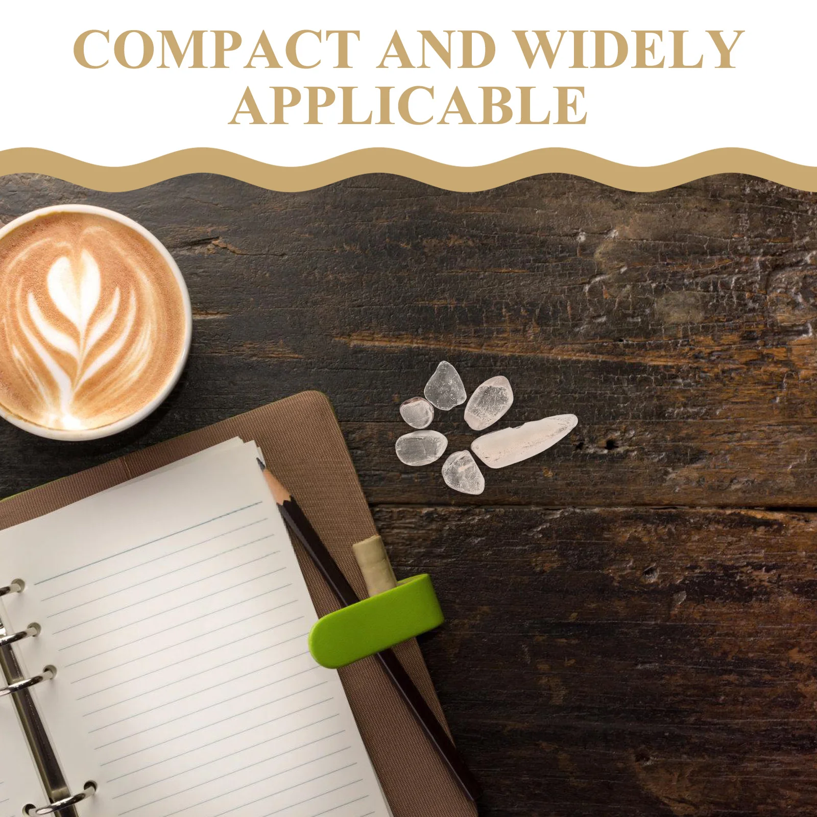 Crystal Chips Tumbled Stone Crushed Stones 100G Decorative Vases Aquarium Succulent Plant Fillers Unique Irregular Shapes Water