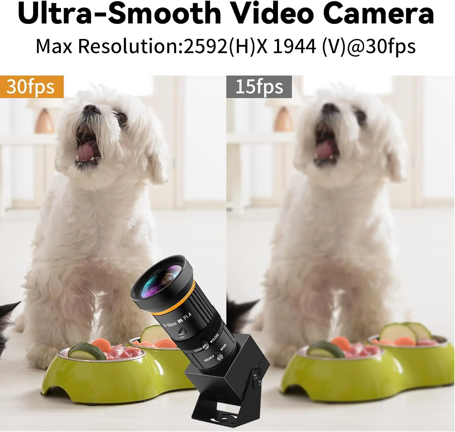 كاميرا ELP 5MP USB كاميرا ويب تليفوتوغرافي صناعية مع عدسة تكبير يدوية CS 5-50 مم 10X 1944P 30fps كاميرا كمبيوتر للبث #3