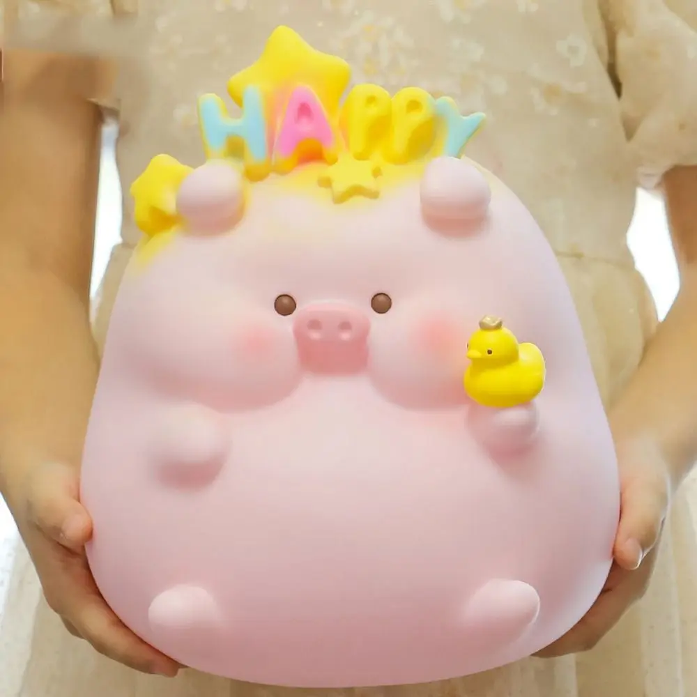 

Pot Money Jar Pig Piggy Coin Bank Waterproof Decorative Money Boxes Vinyl Large Capacity Savings Jar Children/Kids