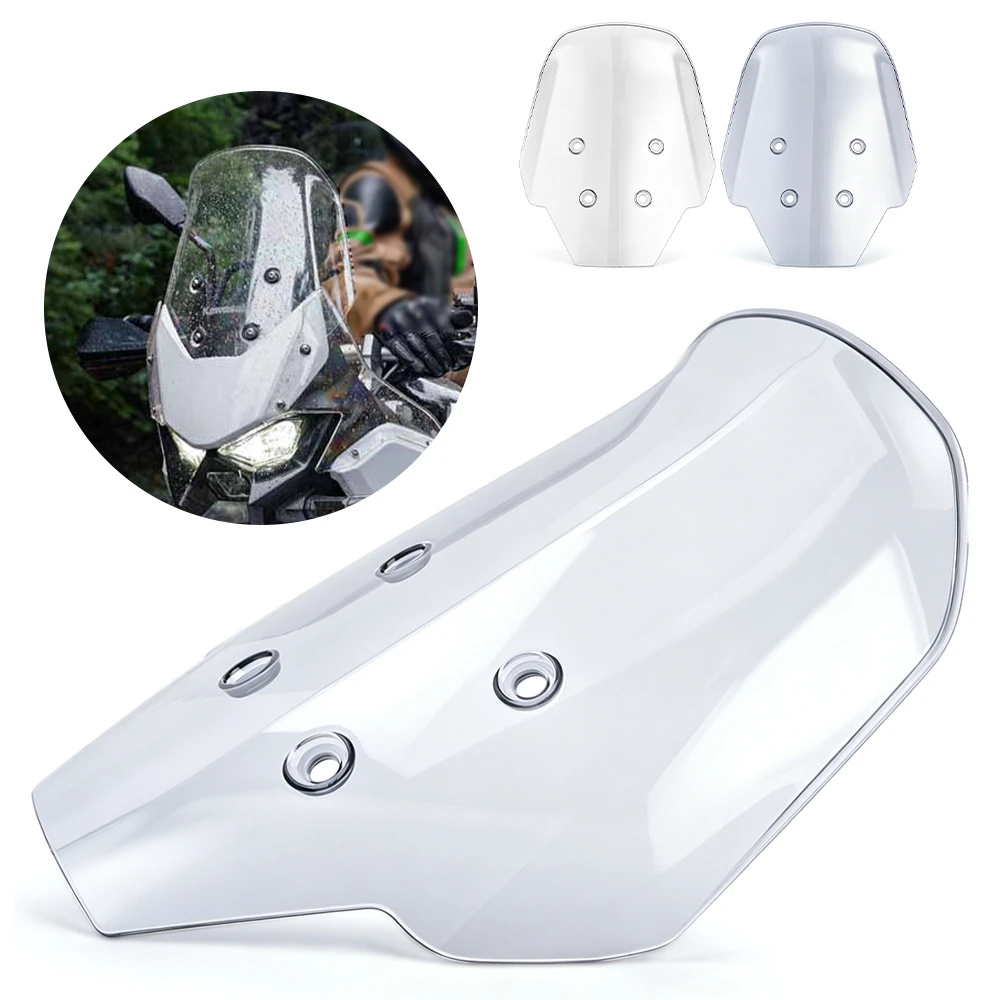 

KLE 500 SE Motorcycle Wind Deflector Windscreen Windshield For Kawasaki KLE500 KLE500SE 2026-