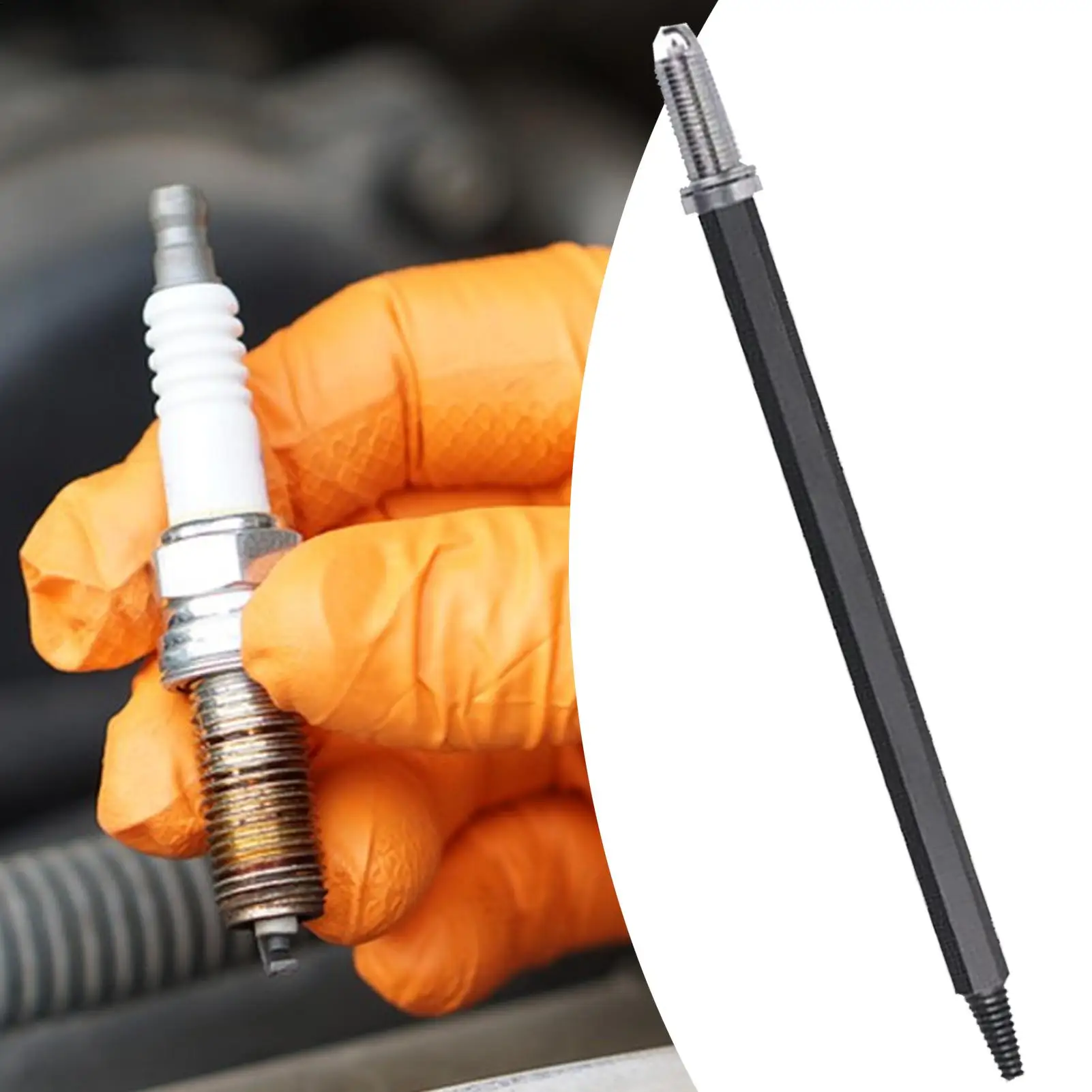 

Инструмент для удаления сломанной свечи зажигания, инструмент для ремонта поврежденной свечи зажигания, профессиональный кран с обратной резьбой, двусторонний съемник для