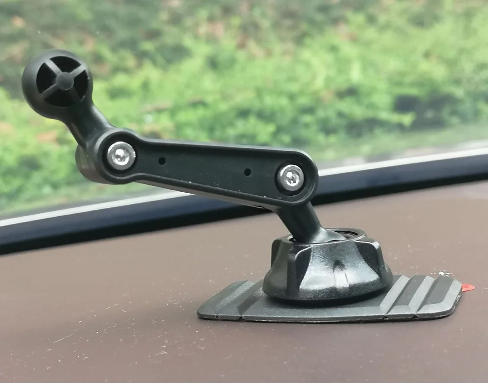 Universelle 17mm Kugelkopf-Autohalterung für Armaturenbrett mit 360-Grad-Rotation, Handyhalterung und Zubehör – Detail 3