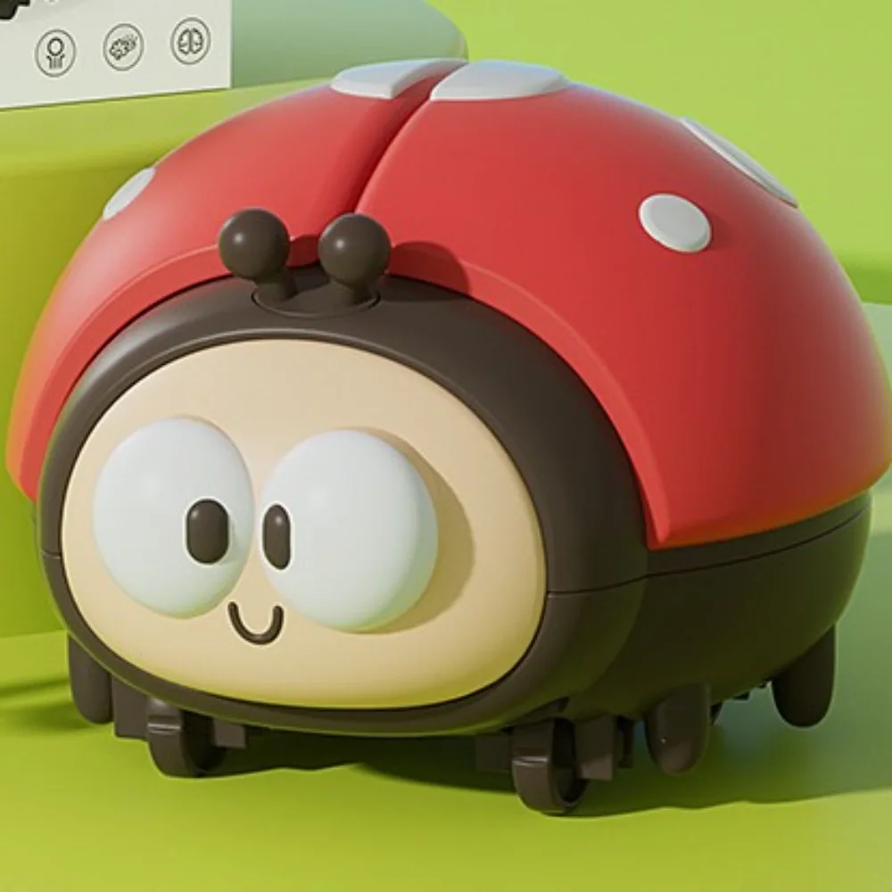 

Сенсорный детский плавающий шарик с USB-зарядкой, портативный мини-шарик-насос в виде милой мультяшной божьей коровки, плавающий шарик-креветка Монтессори