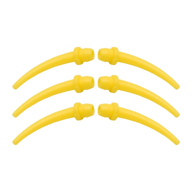 

100Pcs/Bag Dental Intraoral Impression Mixing Tips Disposable Silicone Rubber Nozzles Conveying Mixing Head Dentistry Lab Tubes