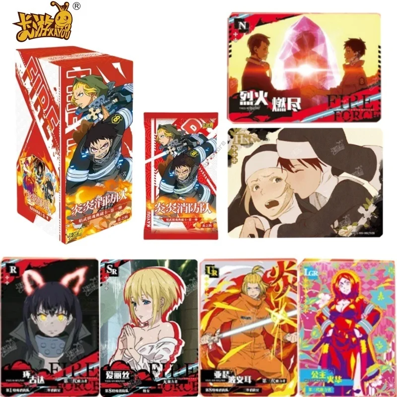 

KAYOU Official Genuine Fire Force Card Yanwu Zhenhun Game Collection Card Anime Peripheral Children's Toy Gift Original Box