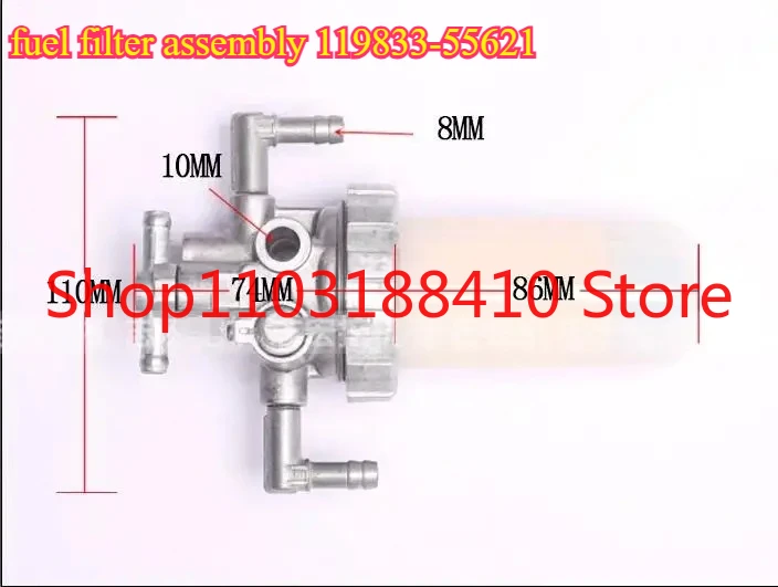 

Высококачественный топливный фильтр в сборе 119833-55621 для микроэкскаватора Yanmar VIO 17, масло, сепаратор воды, масловодоотделитель